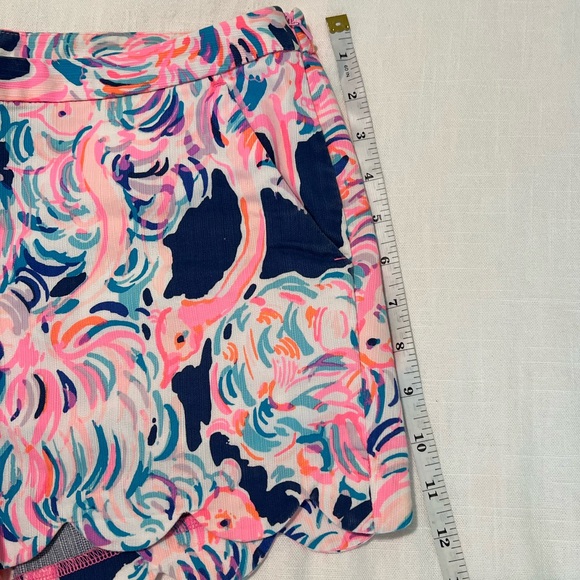 Lilly Pulitzer Magnolia Shorts Pelican Pink Head In The Sand - Picture 4 of 8